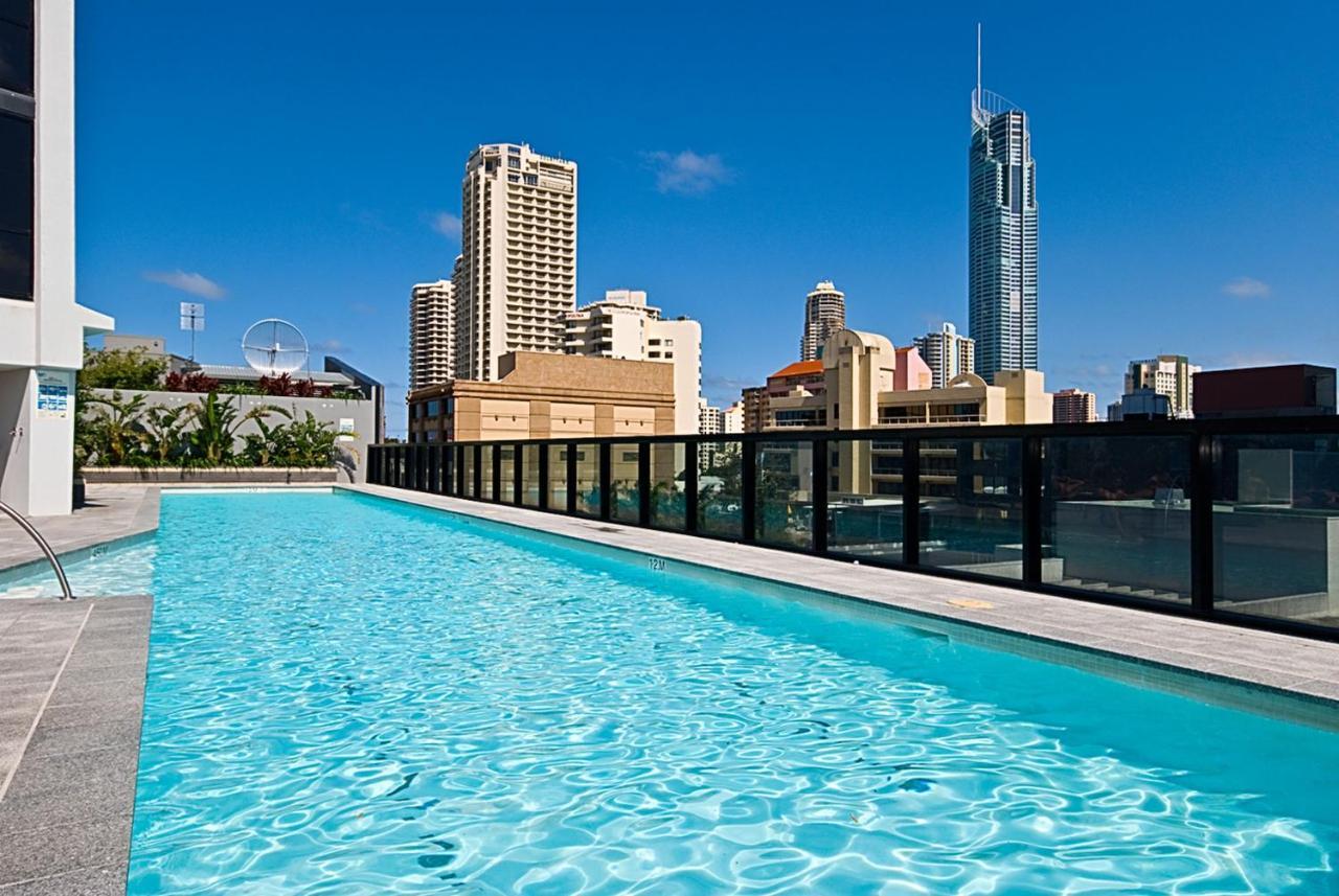 Kids Stay Free In Hinterland View 1 Bedroom Spa Apartment At Circle On Cavill - Q Stay Gold Coast Extérieur photo